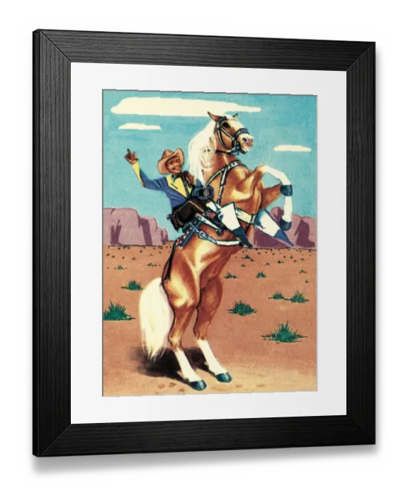 Framed Print : Cowboy. http: / / csaimages.com / images / istockprofile / csa_vector_dsp.jpg Framed Print : Cowboy. http: / / csaimages.com / images / istockprofile / csa_vector_dsp.jpg