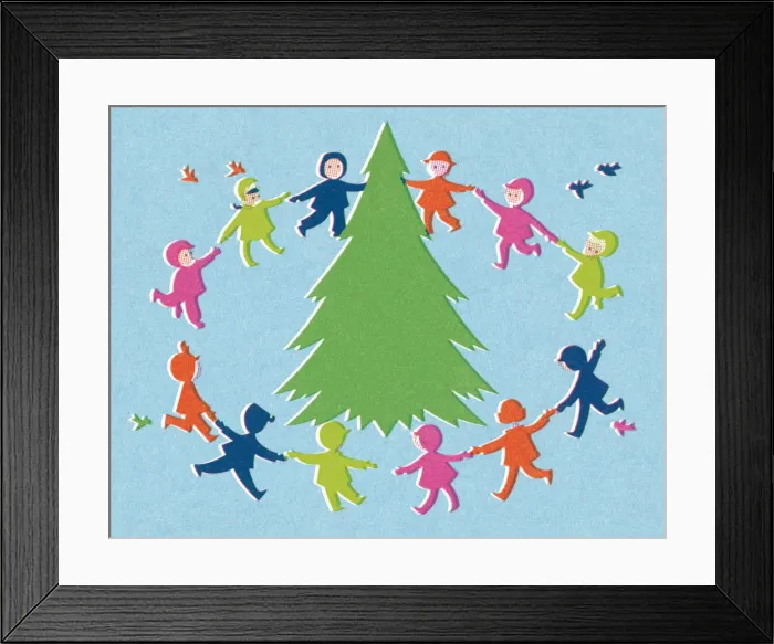 Framed Print : Ring around the tree Framed Print : Ring around the tree