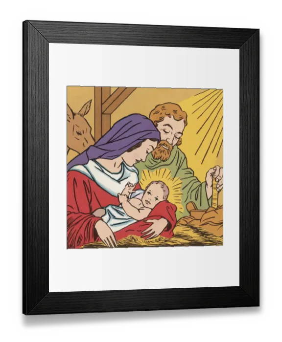 Framed Print : Jesus. Mary and Joseph Framed Print : Jesus. Mary and Joseph