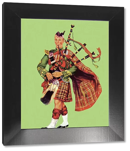 Bagpiper. http: /  / csaimages.com / images / istockprofile / csa_vector_dsp.jpg