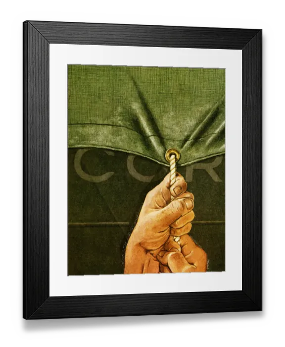 Framed Print : Hands Pulling Tarp Rope Framed Print : Hands Pulling Tarp Rope
