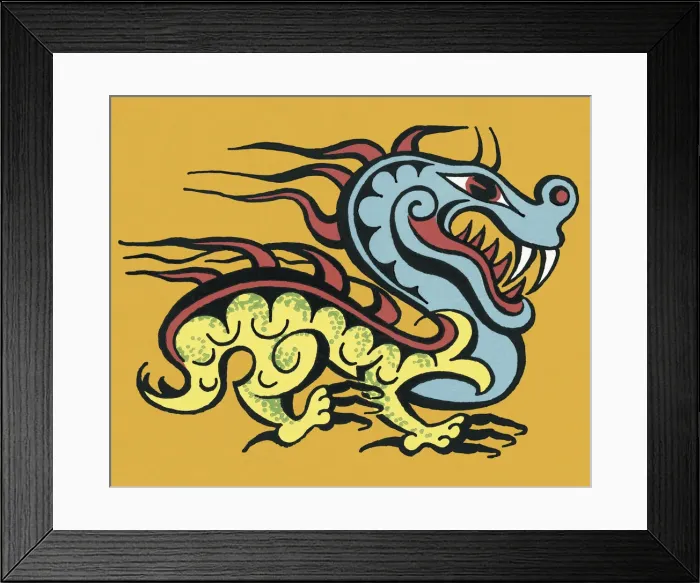 Framed Print : Dragon. http: / / csaimages.com / images / istockprofile / csa_vector_dsp.jpg Framed Print : Dragon. http: / / csaimages.com / images / istockprofile / csa_vector_dsp.jpg