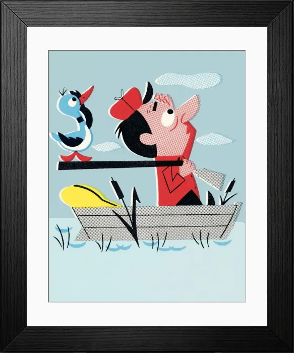 Framed Print : Man hunting Framed Print : Man hunting