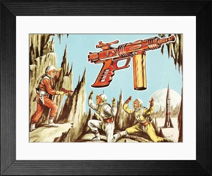 Framed Print : Time travel battle Framed Print : Time travel battle