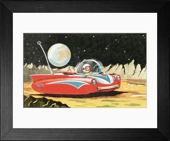 Framed Print : Land speeder Framed Print : Land speeder