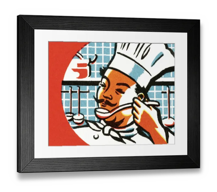 Framed Print : Chef. http: /  / csaimages.com / images / istockprofile / csa_vector_dsp.jpg