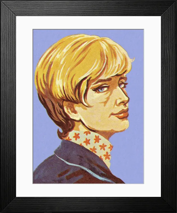 Framed Print : Groovy Woman Framed Print : Groovy Woman