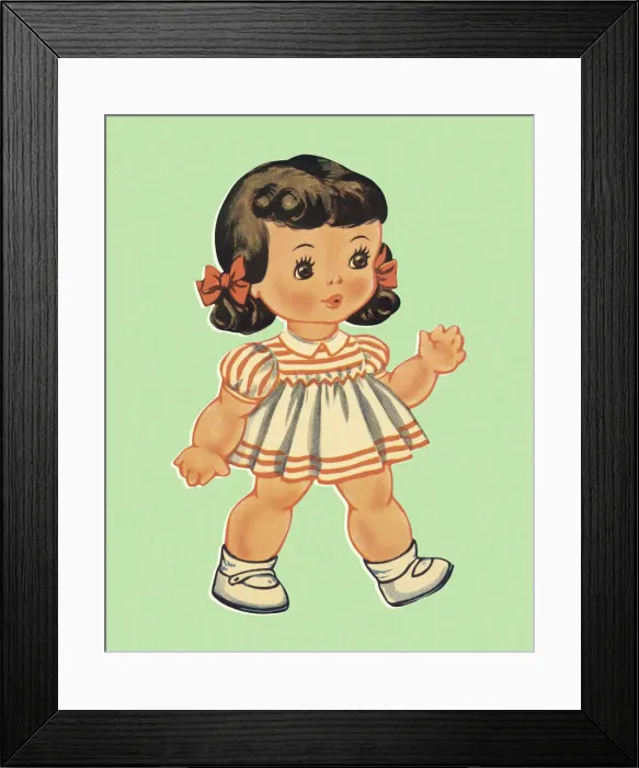 Framed Print : Girl Doll. http: / / csaimages.com / images / istockprofile / csa_vector_dsp.jpg Framed Print : Girl Doll. http: / / csaimages.com / images / istockprofile / csa_vector_dsp.jpg