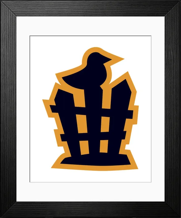 Framed Print : Bird Sitting on Fence Framed Print : Bird Sitting on Fence
