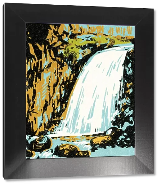Waterfall. http: /  / csaimages.com / images / istockprofile / csa_vector_dsp.jpg