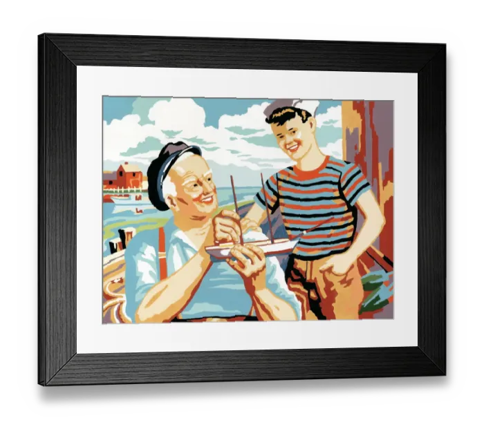 Framed Print : Captain and skipper Framed Print : Captain and skipper