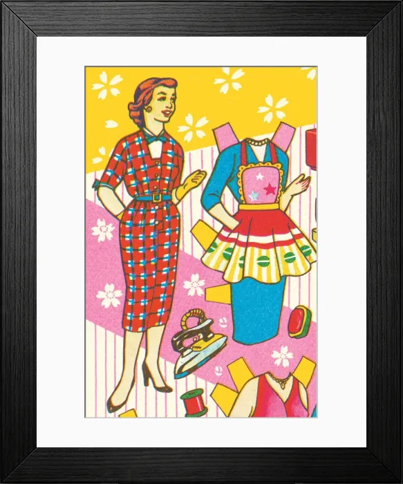Framed Print : Fashionable women