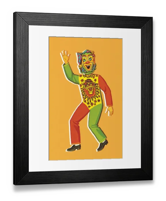 Framed Print : Clown costume Framed Print : Clown costume