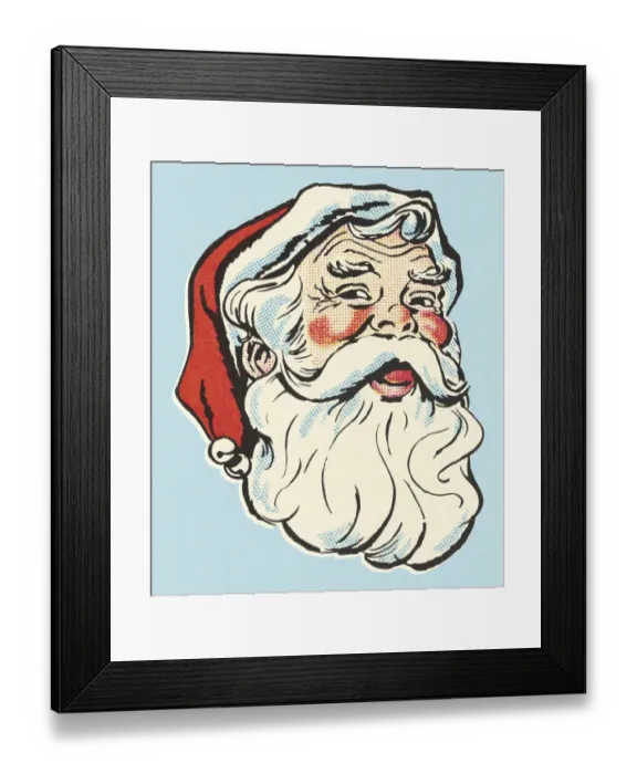 Framed Print : Santa Claus Framed Print : Santa Claus