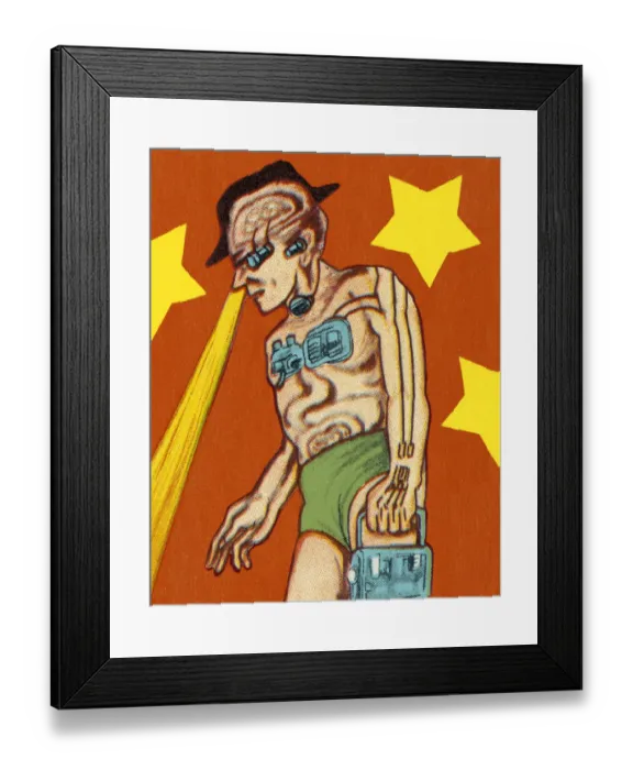 Framed Print : Alien Monster Framed Print : Alien Monster