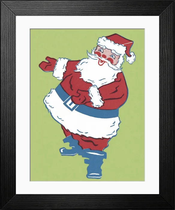 Framed Print : Santa Claus Framed Print : Santa Claus