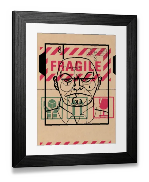 Framed Print : Fragile. http: / / csaimages.com / images / istockprofile / csa_vector_dsp.jpg Framed Print : Fragile. http: / / csaimages.com / images / istockprofile / csa_vector_dsp.jpg