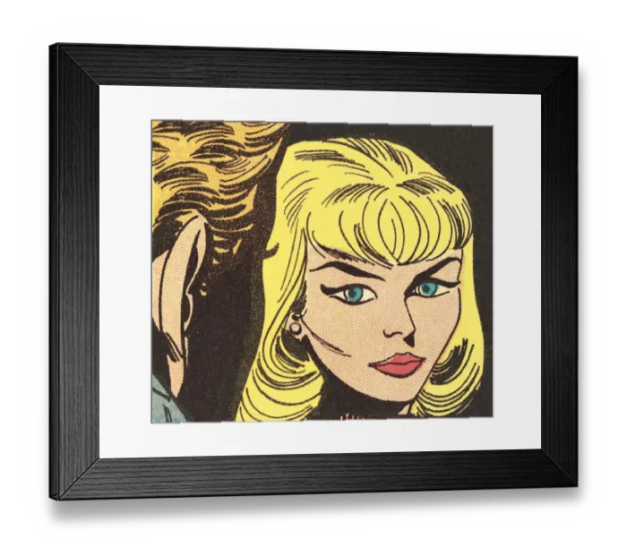 Framed Print : Blond woman Framed Print : Blond woman