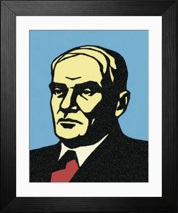 Framed Print : Portrait of a Man Framed Print : Portrait of a Man