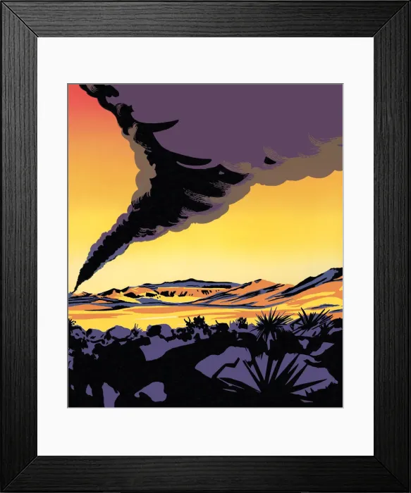 Framed Print : Funnel Cloud of Smoke Framed Print : Funnel Cloud of Smoke
