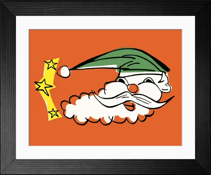 Framed Print : Santa Claus Framed Print : Santa Claus