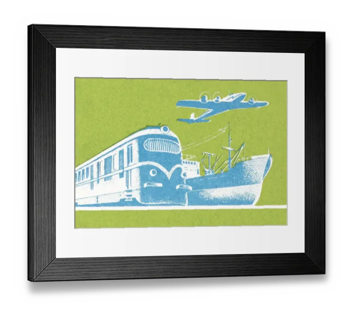 Framed Print : Transportation Framed Print : Transportation