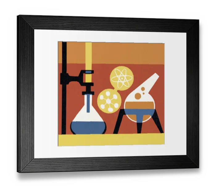 Framed Print : Chemical Experiment Framed Print : Chemical Experiment