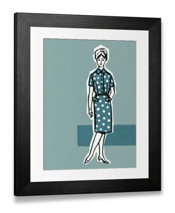 Framed Print : Stylish Woman Framed Print : Stylish Woman
