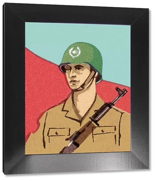 Soldier. http: /  / csaimages.com / images / istockprofile / csa_vector_dsp.jpg