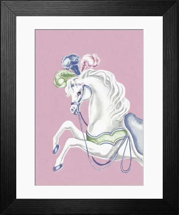 Framed Print : Carousel horse Framed Print : Carousel horse