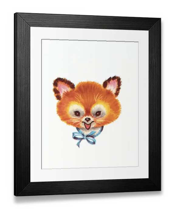 Framed Print : Baby fox. http: / / csaimages.com / images / istockprofile / csa_vector_dsp.jpg Framed Print : Baby fox. http: / / csaimages.com / images / istockprofile / csa_vector_dsp.jpg