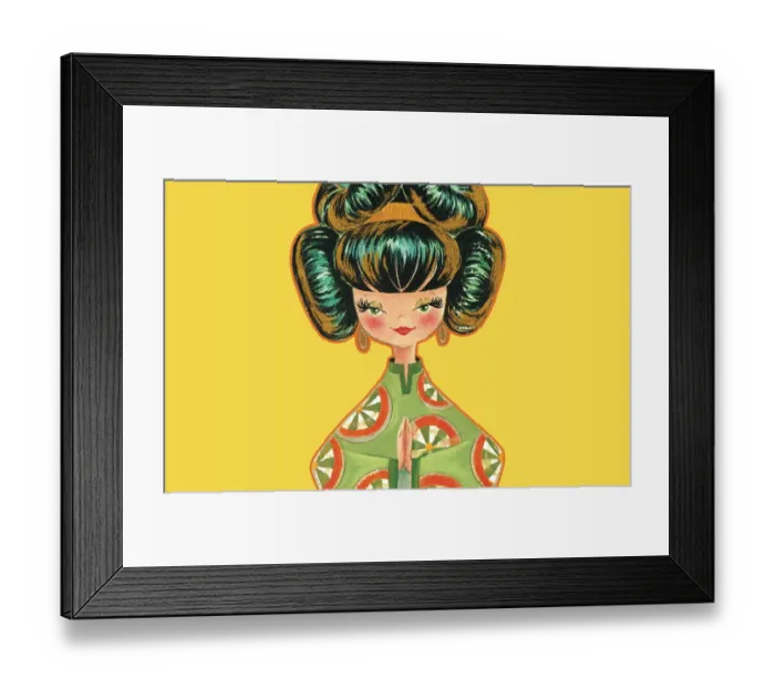 Framed Print : Asian woman Framed Print : Asian woman