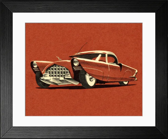 Framed Print : Vintage Rust Car Framed Print : Vintage Rust Car