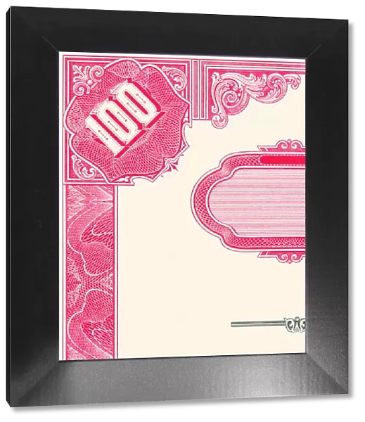 One Hundred Note Certificate