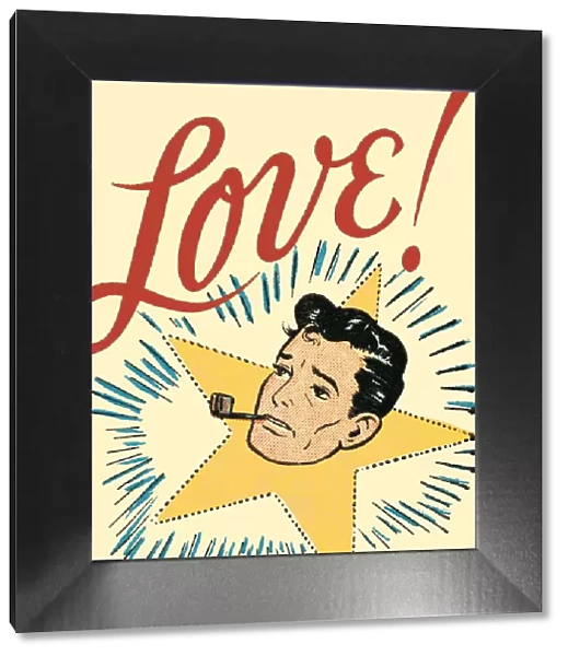 Love! Man with a cigar