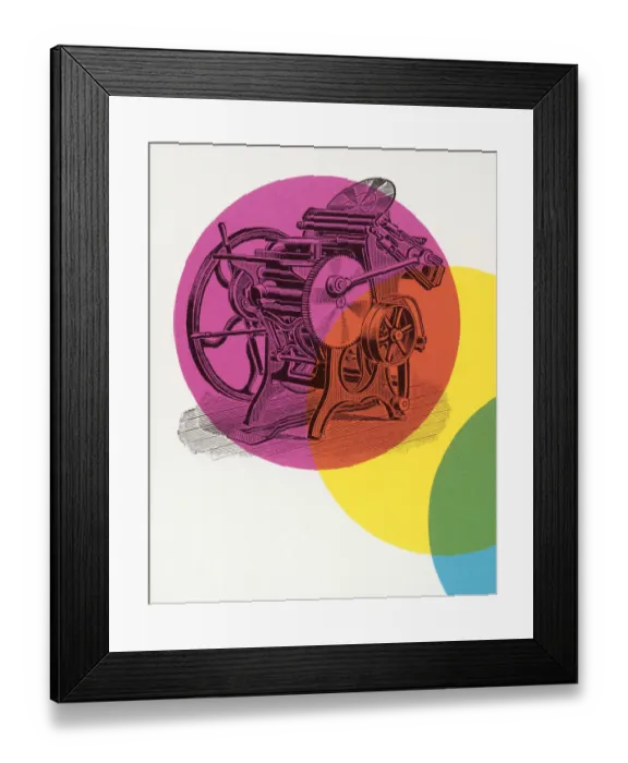 Framed Print : Antique Printing Press Framed Print : Antique Printing Press