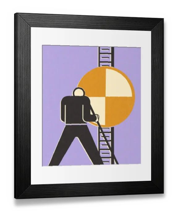 Framed Print : Industrial Worker Framed Print : Industrial Worker