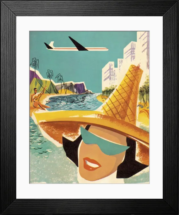 Framed Print : Smiling Woman Wearing Hat Framed Print : Smiling Woman Wearing Hat