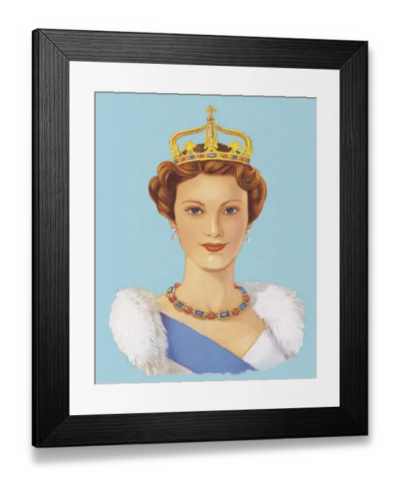 Framed Print : Royal Woman Framed Print : Royal Woman