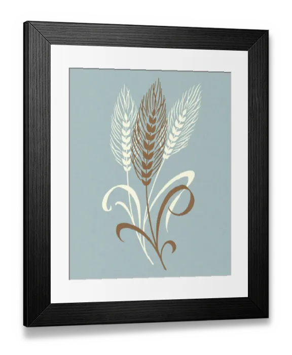 Framed Print : Wheat Stalks Framed Print : Wheat Stalks