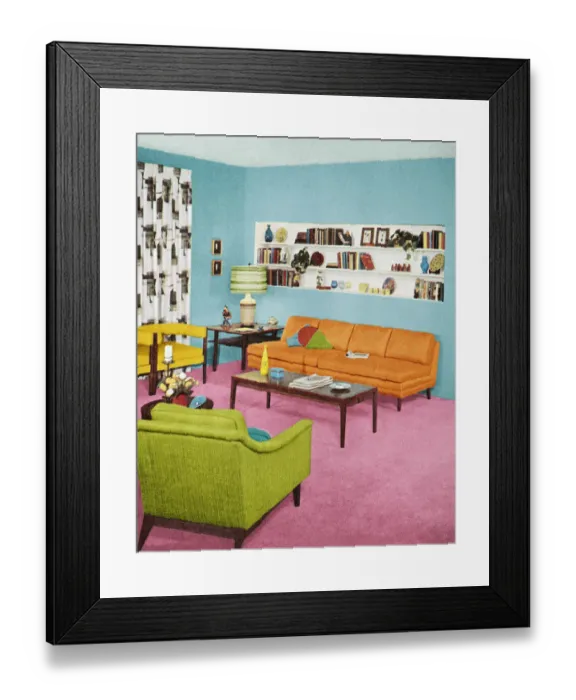 Framed Print : Living Room Framed Print : Living Room