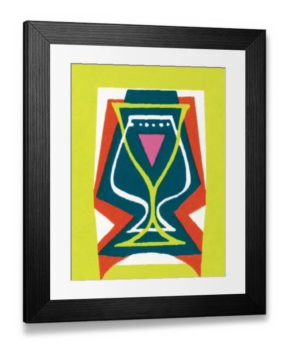 Framed Print : Wine glasses Framed Print : Wine glasses