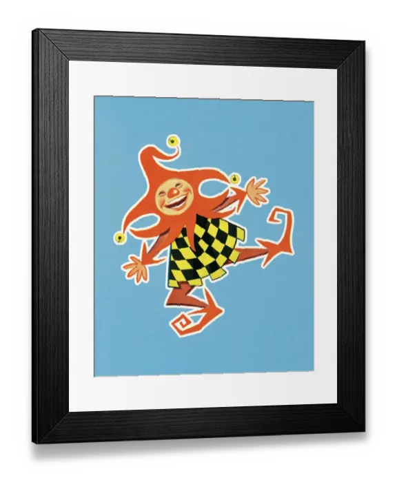 Framed Print : Court jester Framed Print : Court jester