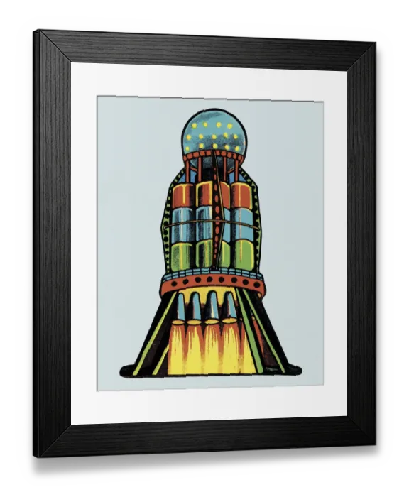 Framed Print : Rocket Launch Framed Print : Rocket Launch