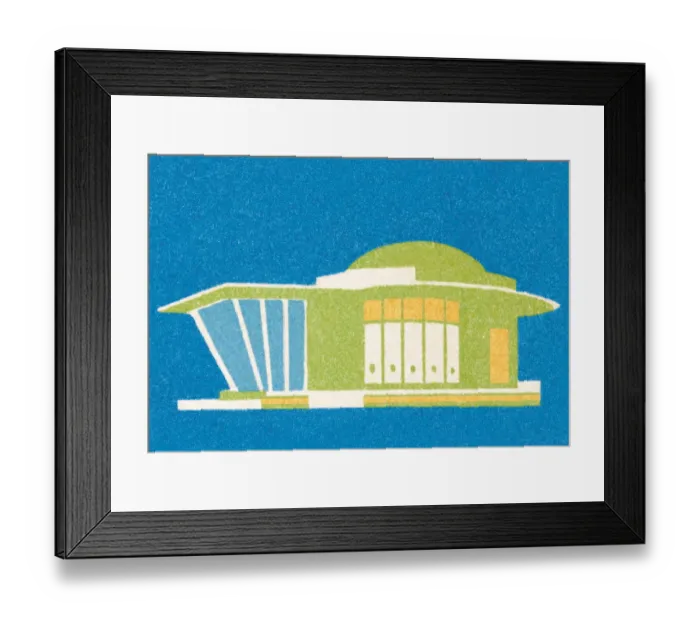 Framed Print : Urban building Framed Print : Urban building