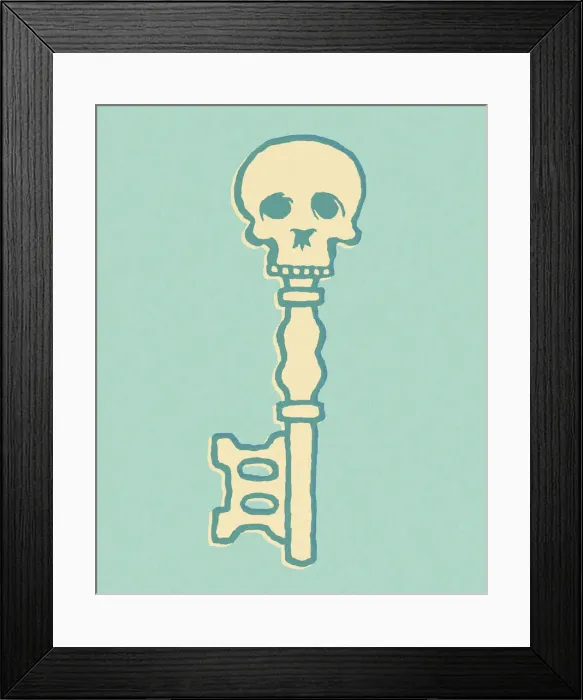 Framed Print : Skeleton Key Framed Print : Skeleton Key