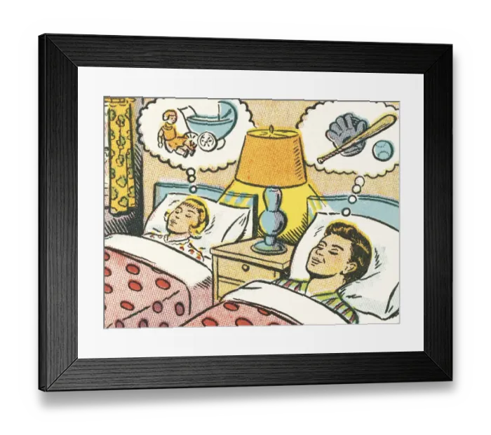 Framed Print : Dream stereotypes Framed Print : Dream stereotypes
