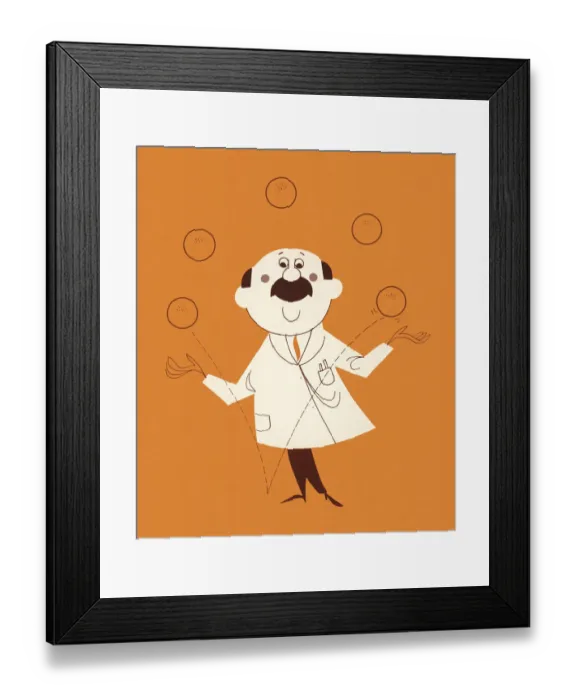 Framed Print : Man Juggling Oranges Framed Print : Man Juggling Oranges