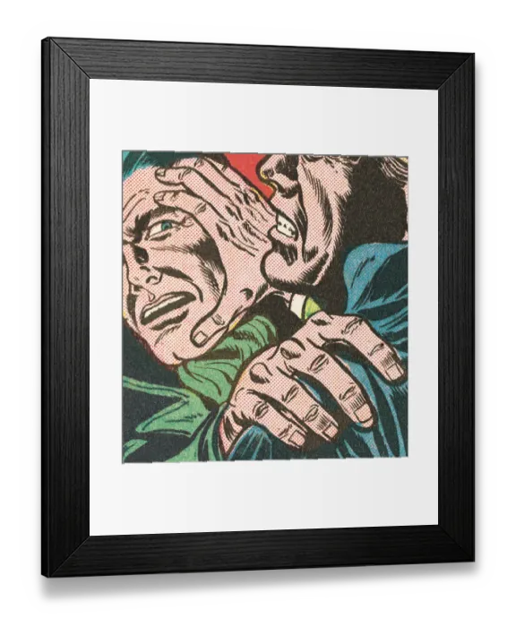 Framed Print : Hand to hand combat Framed Print : Hand to hand combat