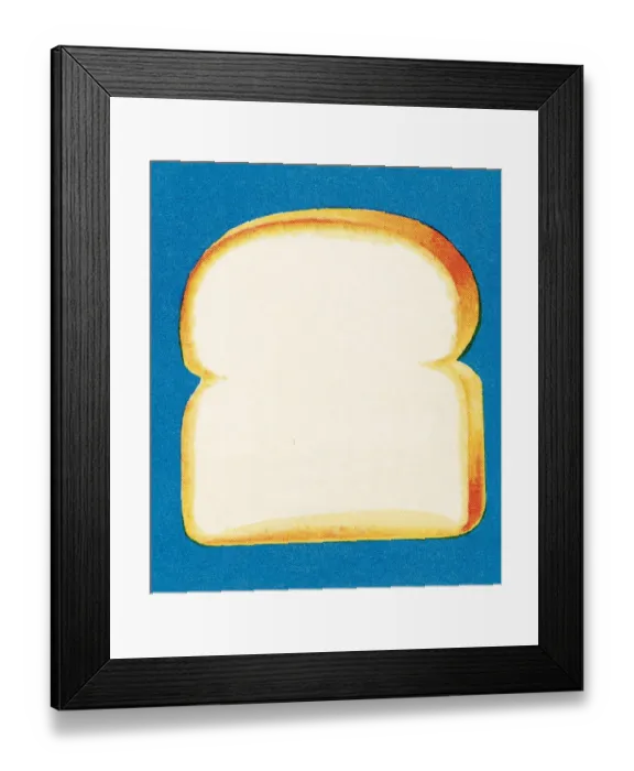 Framed Print : Piece of Bread Framed Print : Piece of Bread